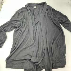 Chicos Black Long Sleeve Stretchy Cardigan Size 2XL